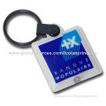 PVC LED keychain for promotion purpose, customized designs and sizes are accepted